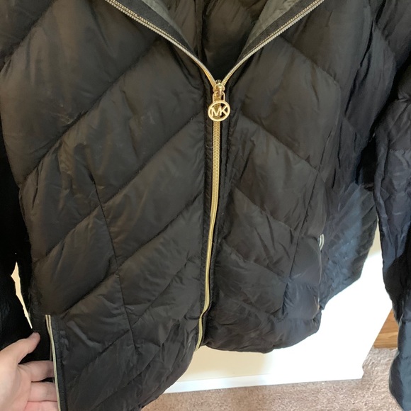 Michael Kors Down Coat (Slate Gray) - 3x - Picture 5 of 8